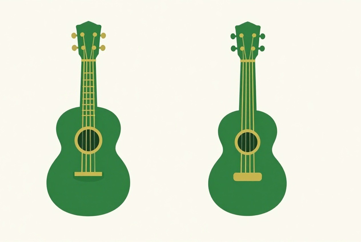 Two instruments compared on a learning curve chart